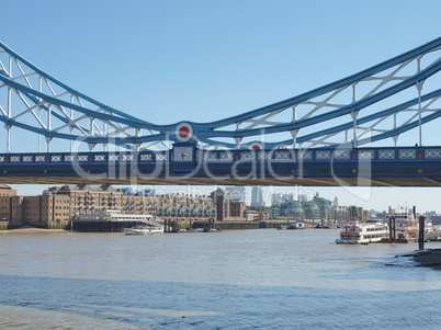 River Thames in London