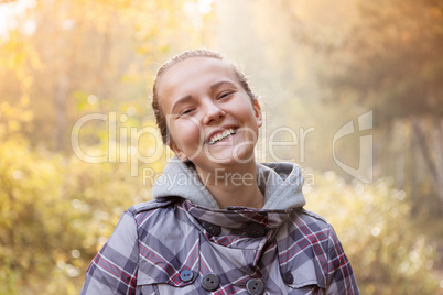 beautiful smiling girl