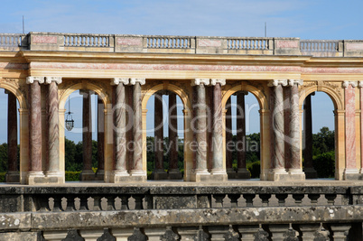 France, Le Grand Trianon in the park of Versailles Palace