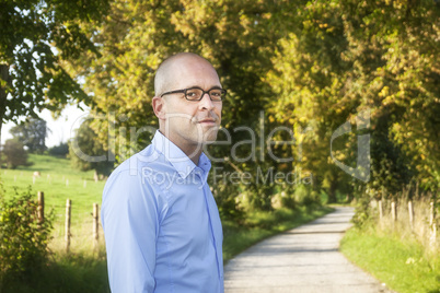 man in the nature