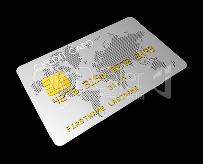 silver credit card