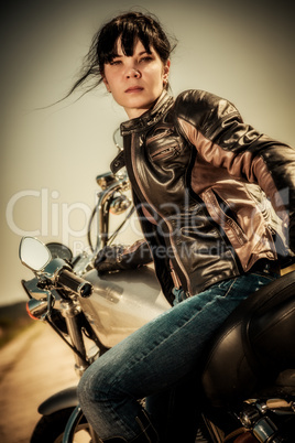 Biker girl