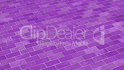 Ziegelstein-Muster violett diagonal