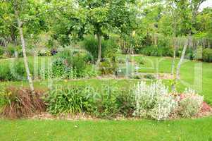 Brittany, le Jardin Lepage in Pleumeur Bodou