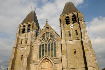 France, the collegiate church of Ecouis in l Eure