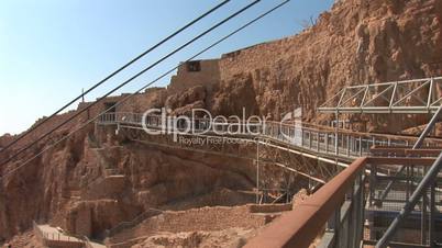 cableway on Masada