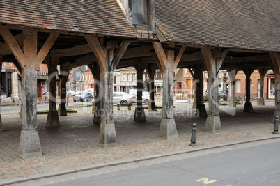 France, the old village of  Lyons la Foret