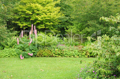 Brittany, le Jardin Lepage in Pleumeur Bodou