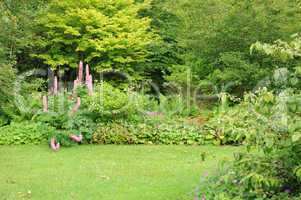 Brittany, le Jardin Lepage in Pleumeur Bodou