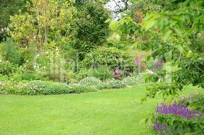 Brittany, le Jardin Lepage in Pleumeur Bodou