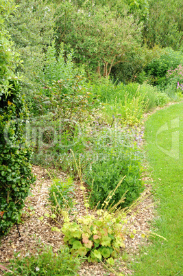 Brittany, le Jardin Lepage in Pleumeur Bodou