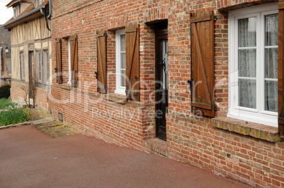 France, the old village of  Lyons la Foret