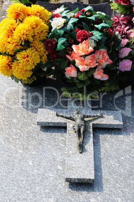 France, the cemetery of Condecourt  in Val d Oise