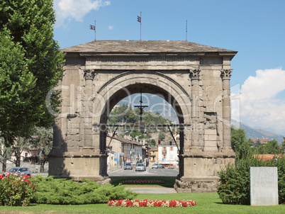 Arch of August Aosta