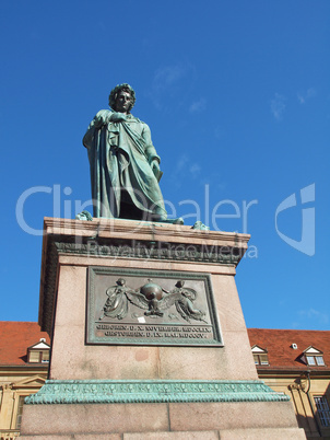 Schiller statue, Stuttgart