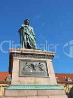 Schiller statue, Stuttgart