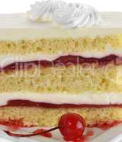 Strawberry  Layered Cake