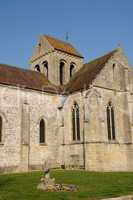 the old church of Seraincourt in Ile de France