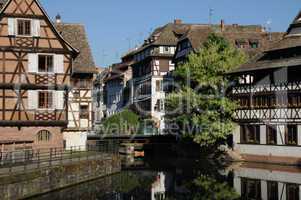 old house in the district of La Petite France in Strasbourg