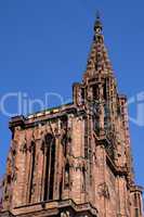 France, the cathedral of Strasbourg in Alsace