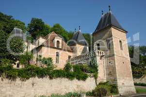 France, the castle of Medan in Les Yvelines