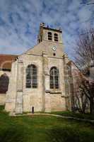 Val d Oise, the old church of Wy dit Joli Village