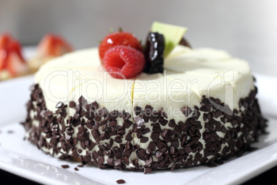 white chocolate cake