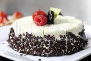 white chocolate cake