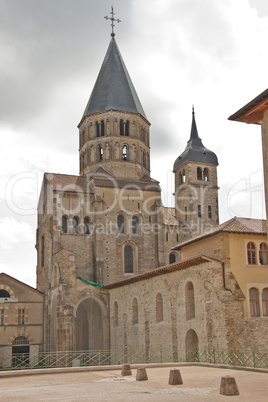 remains of the cluny abbey