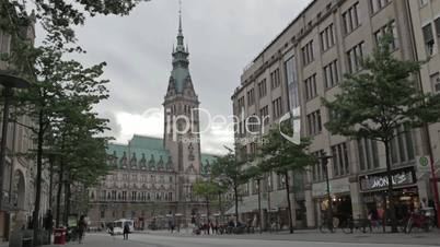Hamburg city hall.