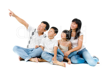 Southeast Asian family