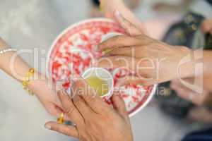 Chinese wedding tea ceremony