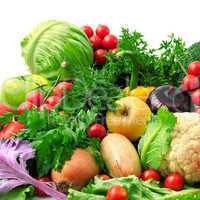 fresh fruits and vegetables