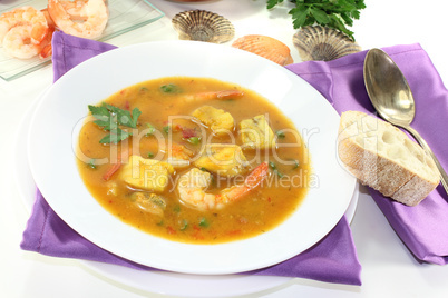 gesunde Bouillabaisse