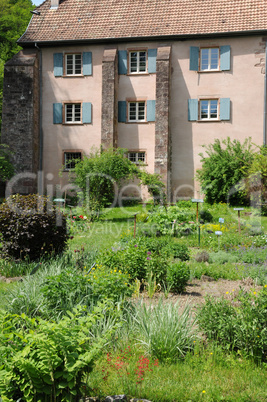 the roman abbey of Murbach in Alsace