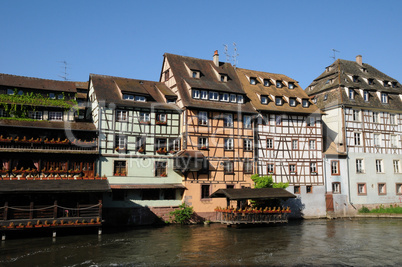 old house in the district of La Petite France in Strasbourg