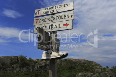 Preikestolen in Norwegen