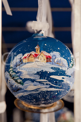 decorated christmas ball