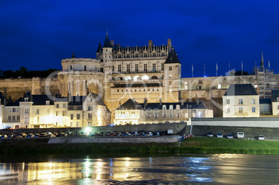 Chateau d'Amboise by night