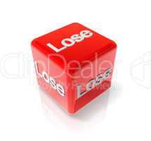 Lose red dice