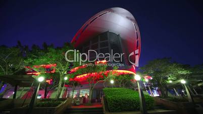 The Convention and Exhibition Centre with Central District and financial centre of Hong Kong.