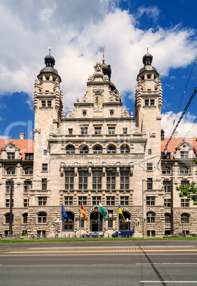 Neues Rathaus in Leipzig