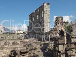 Roman Theatre Aosta