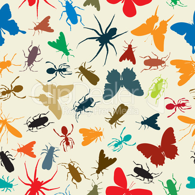 Insects pattern