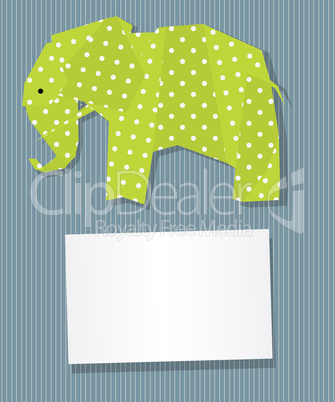 Elephant card