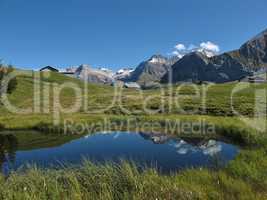 Beautiful Landscape In The Bernese Oberland