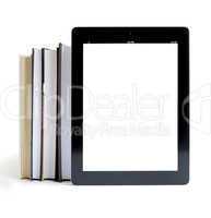 Books and iPad 3 concept