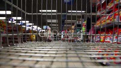 Shopping with Cart Time Lapse