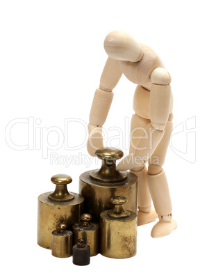 doll with balance weight