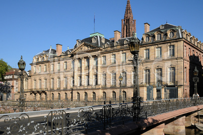 France, Bas Rhin, Le Palais Rohan in Strasbourg
